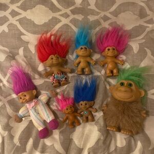 1990s vintage trolls dolls